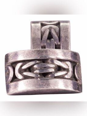 Lois Hill Handcrafted Sterling Silver Earrings Matte Finish. Solid.